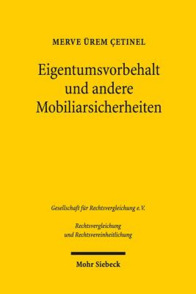 Eigentumsvorbehalt und andere Mobiliarsicherheiten