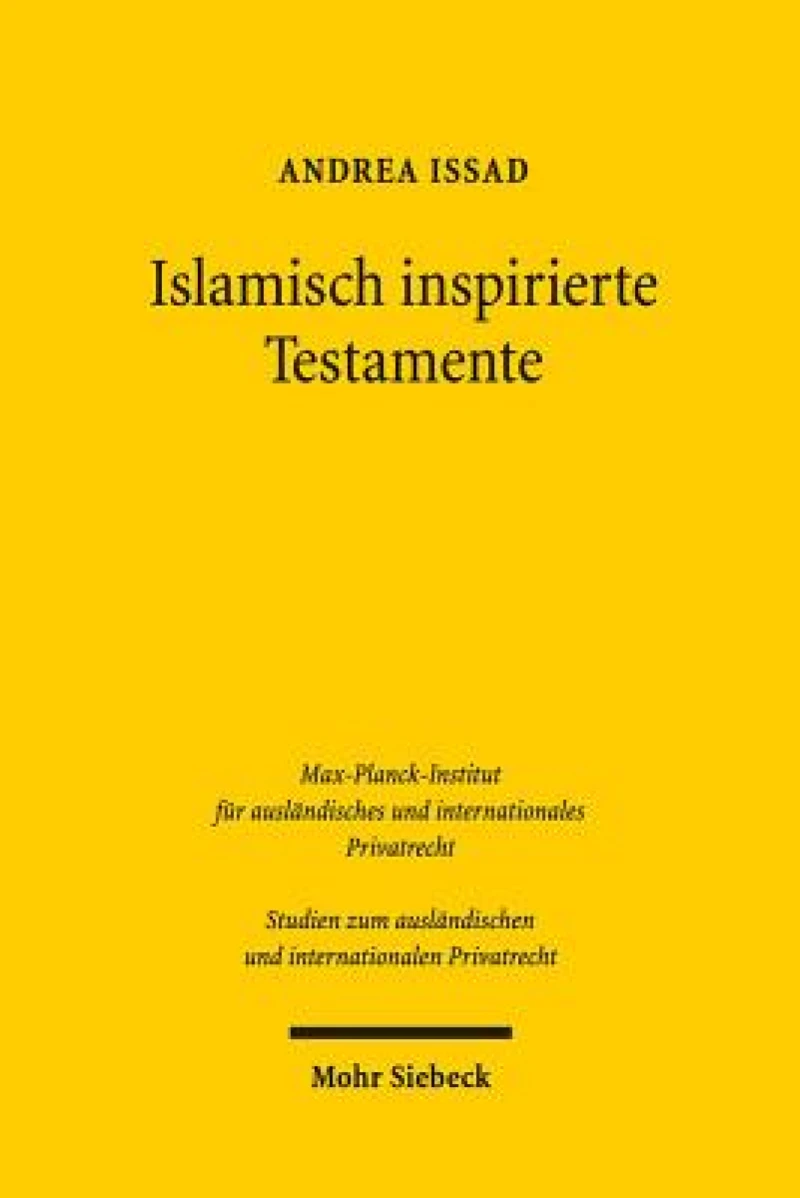 Islamisch inspirierte Testamente