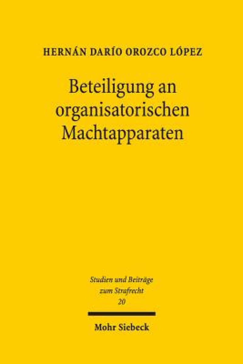 Beteiligung an organisatorischen Machtapparaten