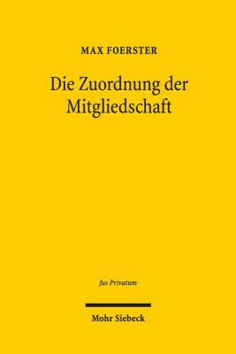 Die Zuordnung der Mitgliedschaft