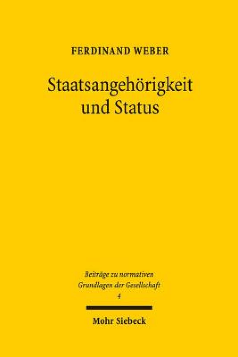 Staatsangehorigkeit und Status