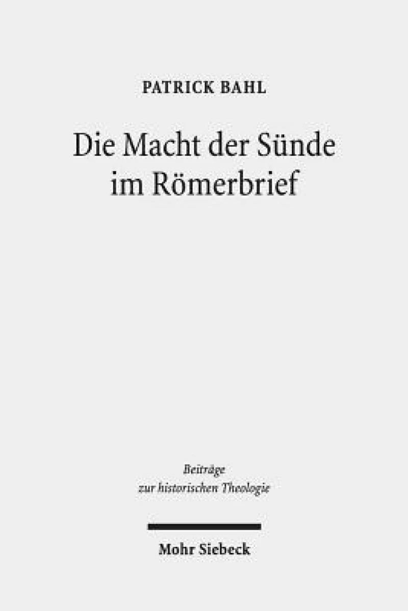 Die Macht der Sunde im Romerbrief