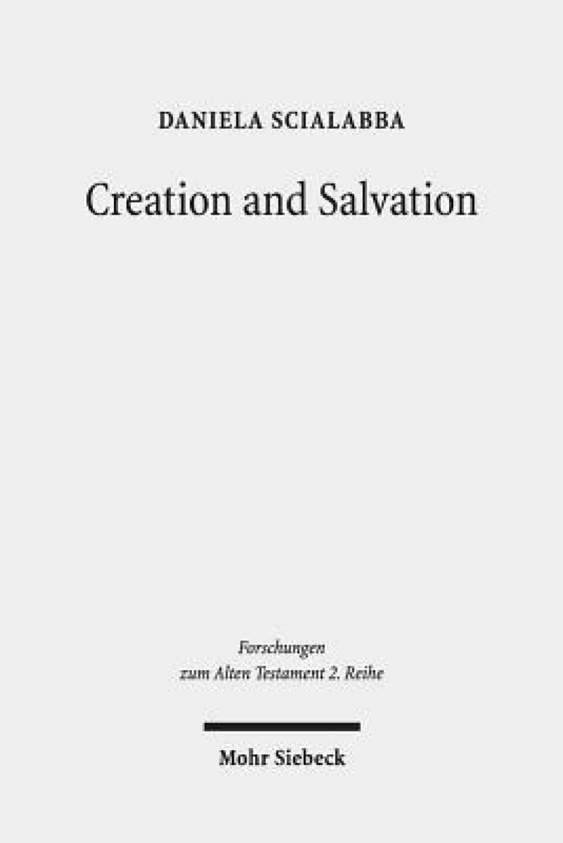 Creation and Salvation