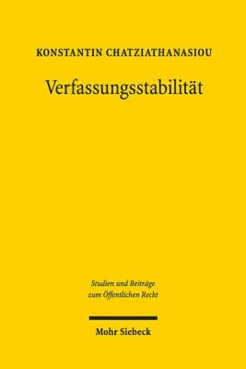 Verfassungsstabilitat