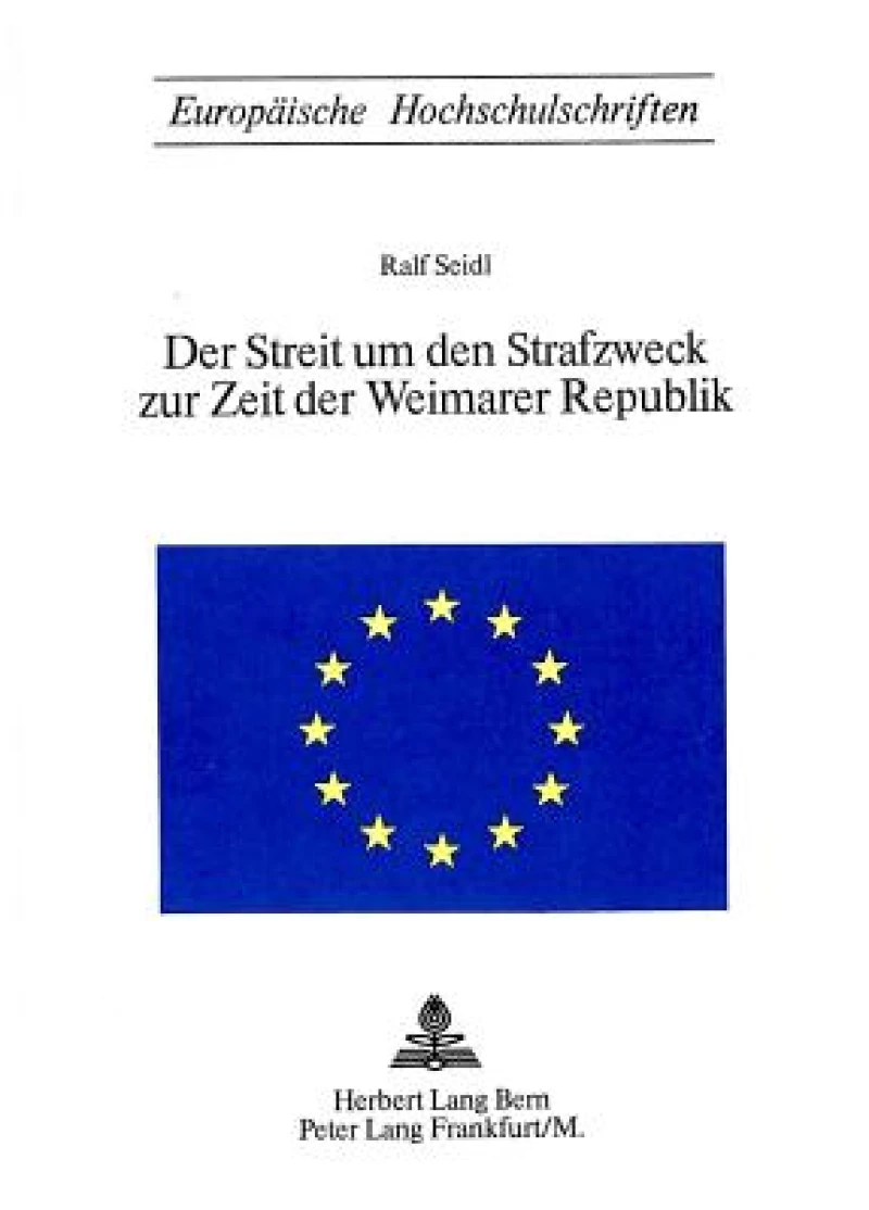Der Streit um den Strafzweck zur Zeit der Weimarer Republik