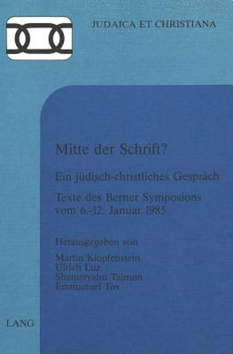 Mitte der Schrift?
