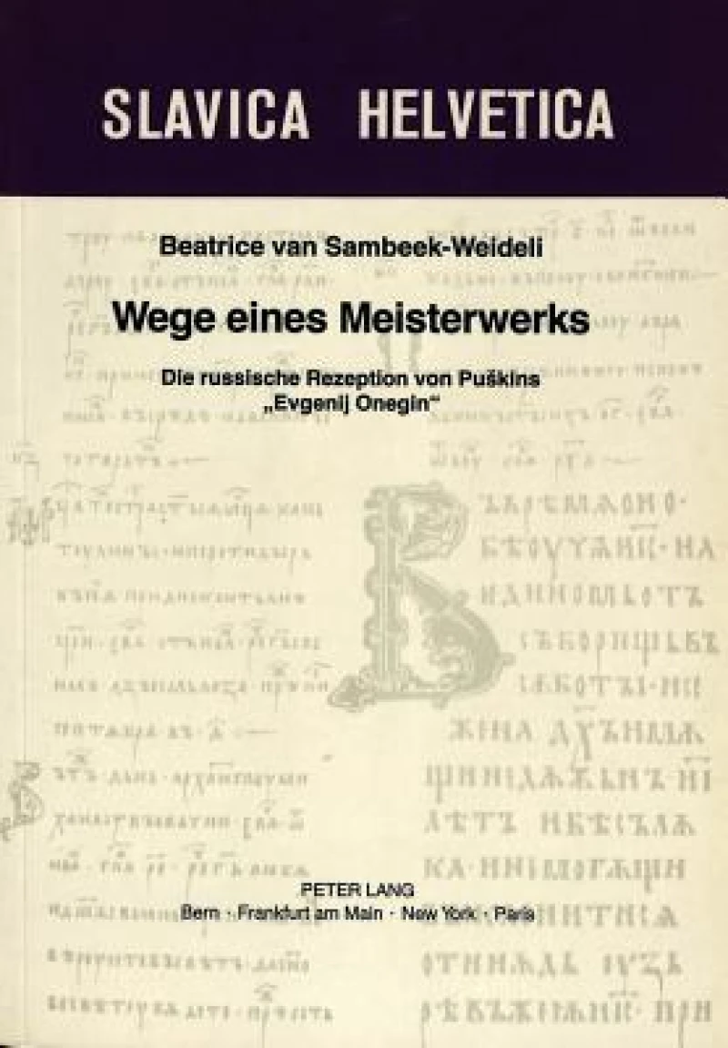 Wege eines Meisterwerkes