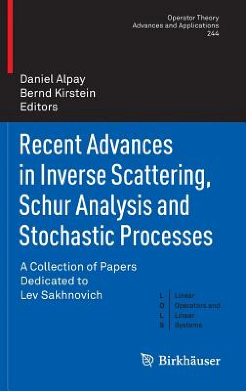 Recent Advances in Inverse Scattering, Schur Analysis and Stochastic Processes