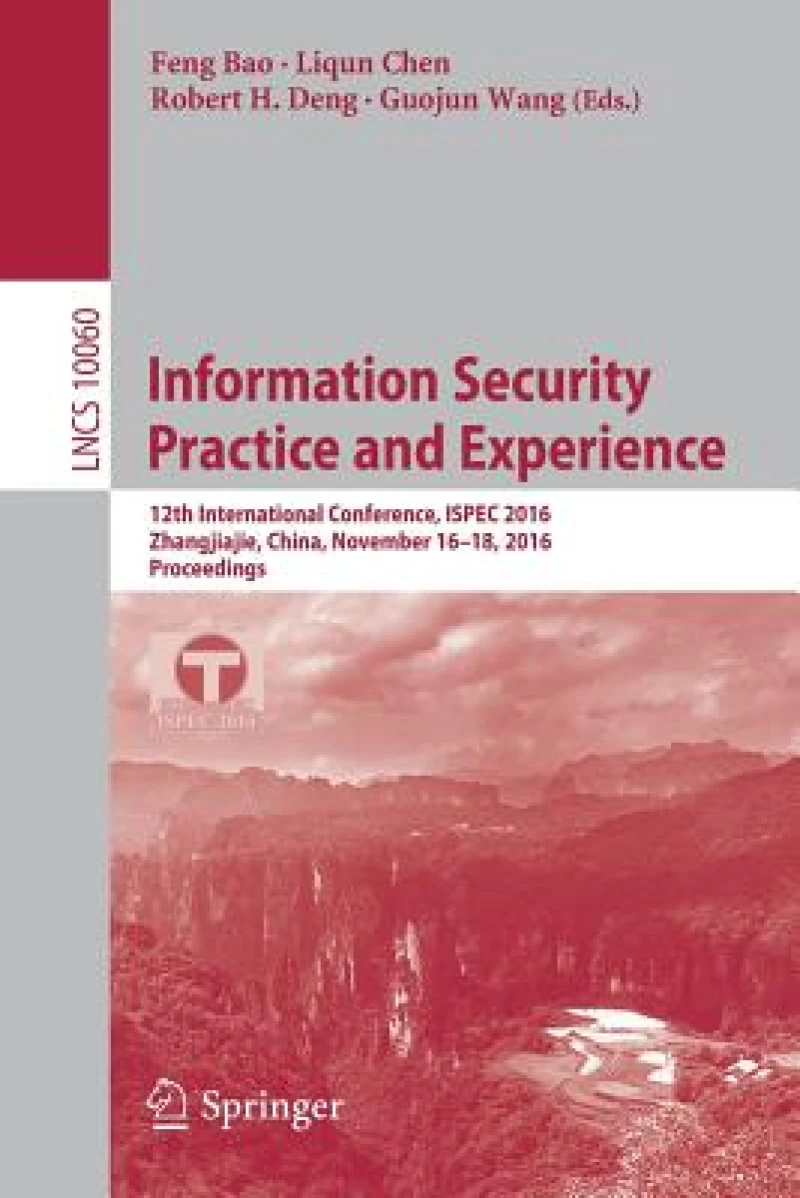 Information Security Practice and Experience