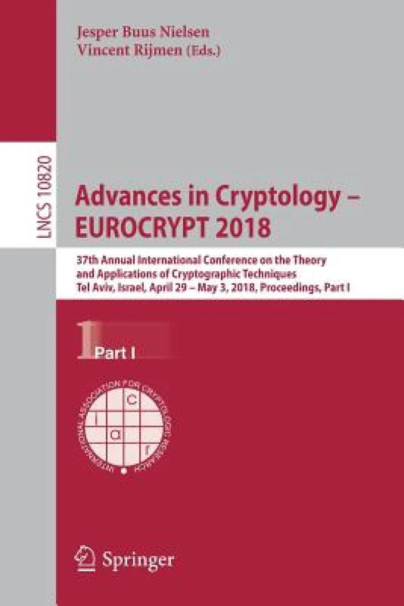 Advances in Cryptology – EUROCRYPT 2018