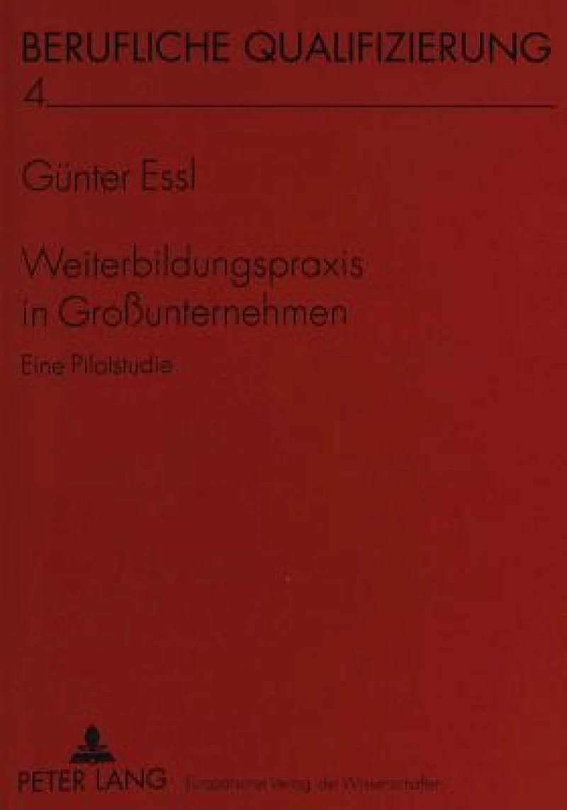 Weiterbildungspraxis in Grounternehmen