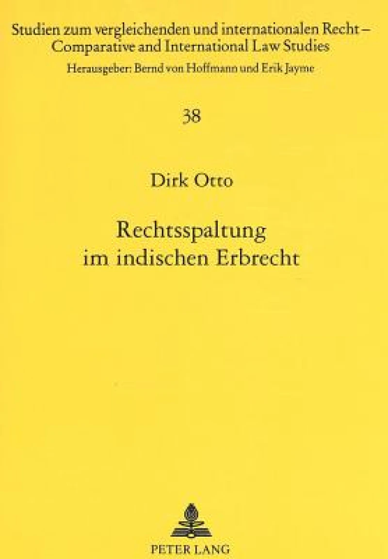 Rechtsspaltung im indischen Erbrecht