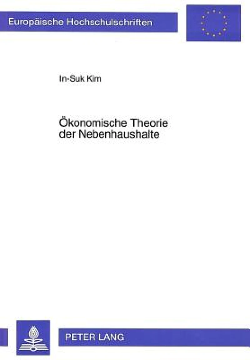 Oekonomische Theorie Der Nebenhaushalte