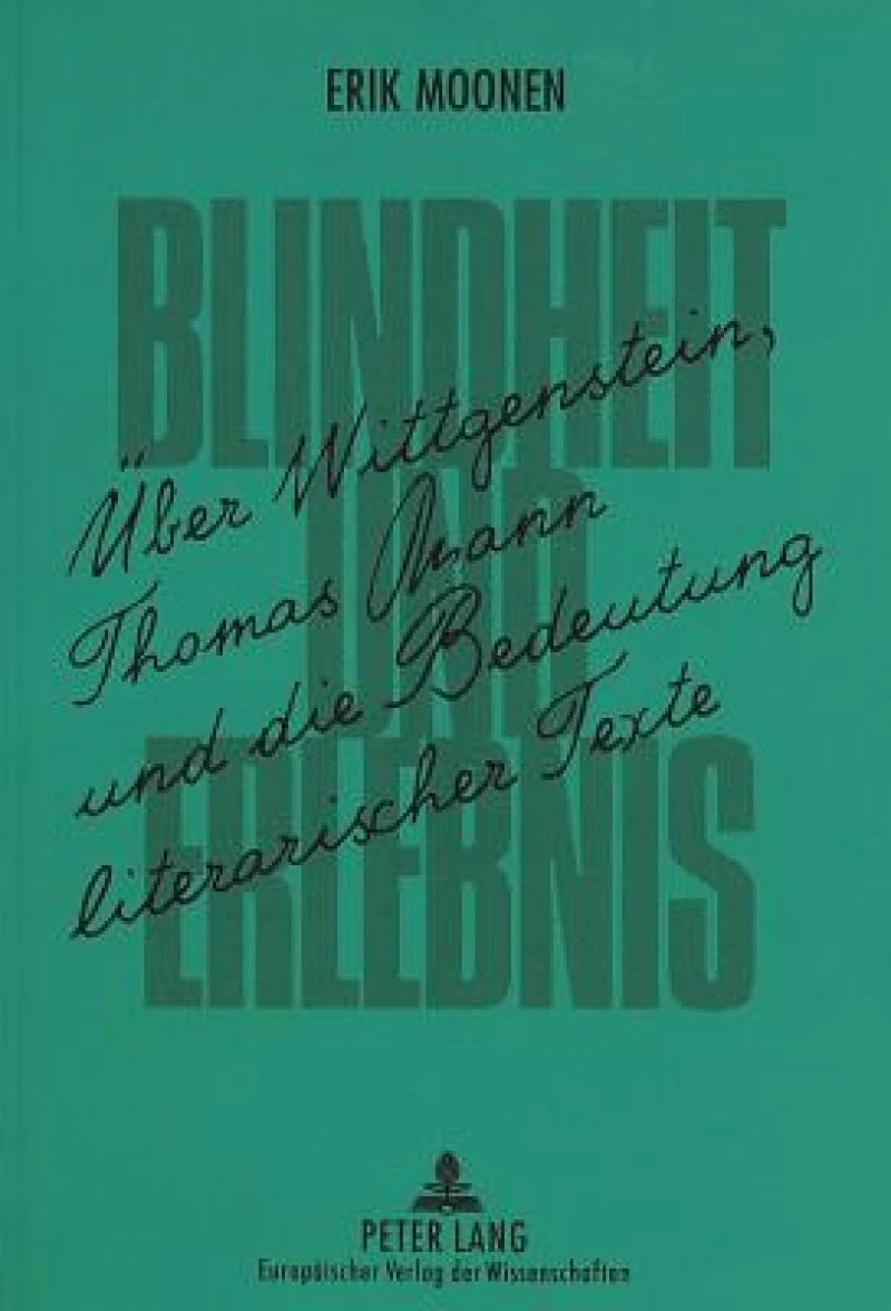 Blindheit und Erlebnis
