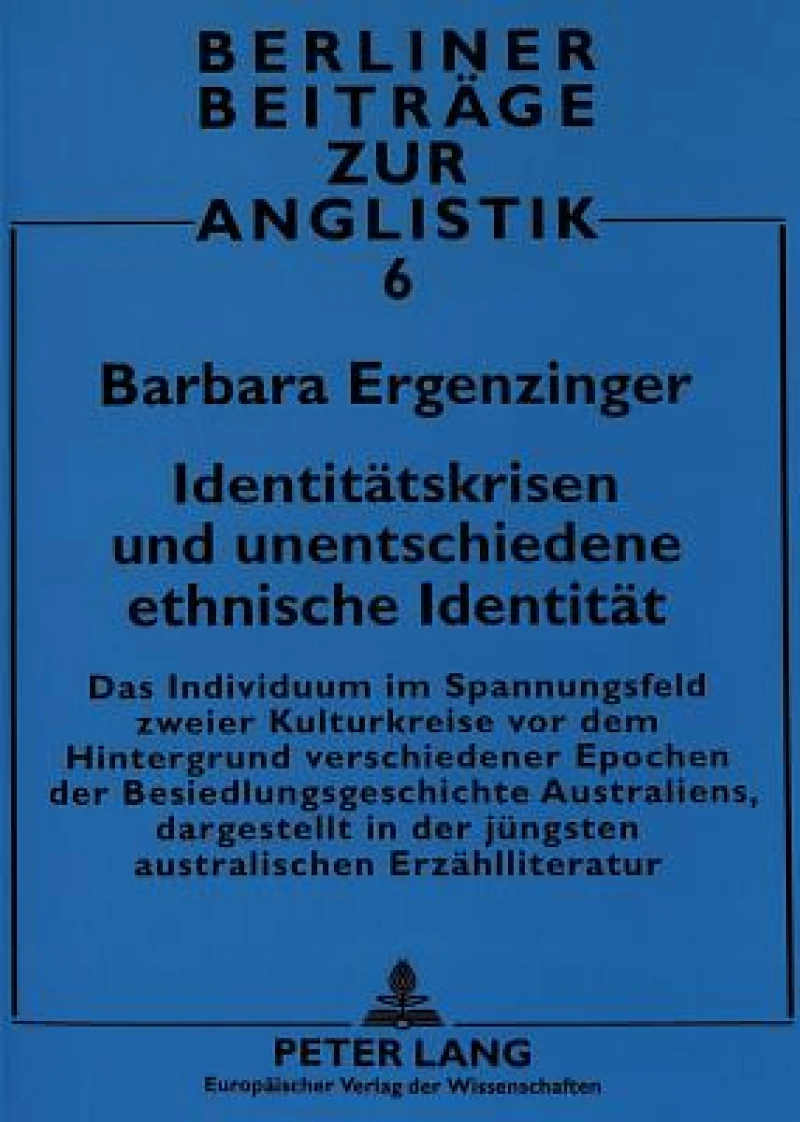 Identitaetskrisen und unentschiedene ethnische Identitaet