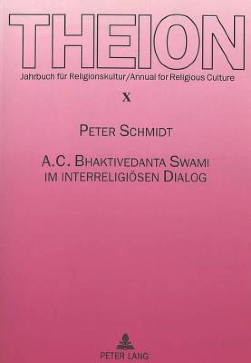 A. C. Bhaktivedanta Swami im interreligioesen Dialog