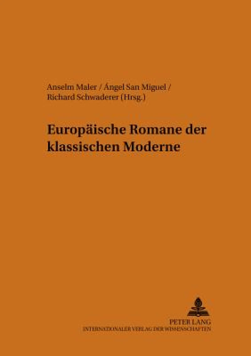 Europaeische Romane der klassischen Moderne
