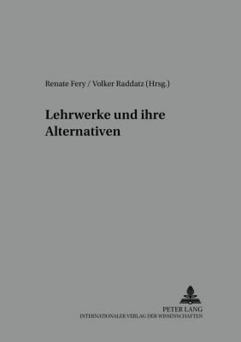 Lehrwerke Und Ihre Alternativen