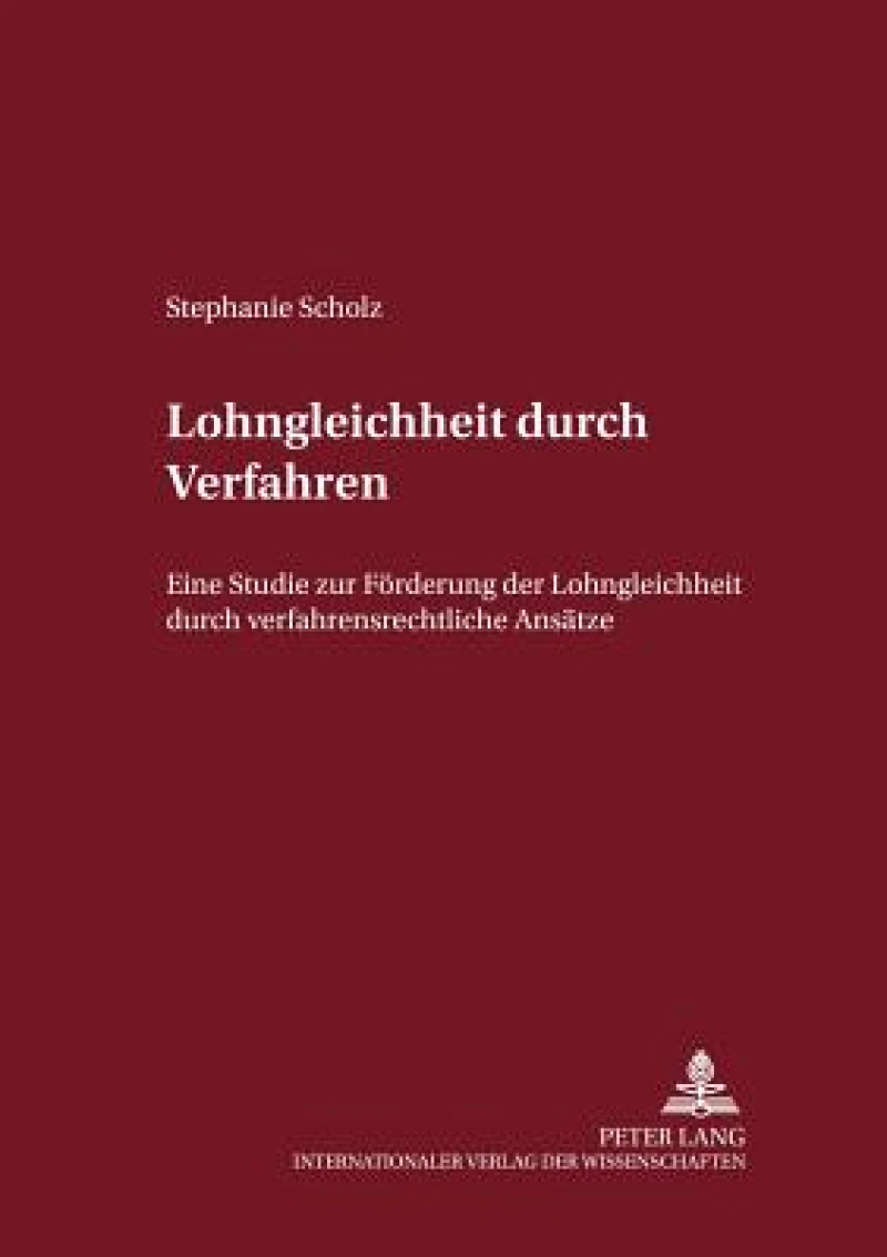 Lohngleichheit durch Verfahren