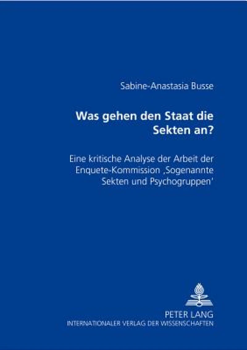 Was gehen den Staat die Sekten an?