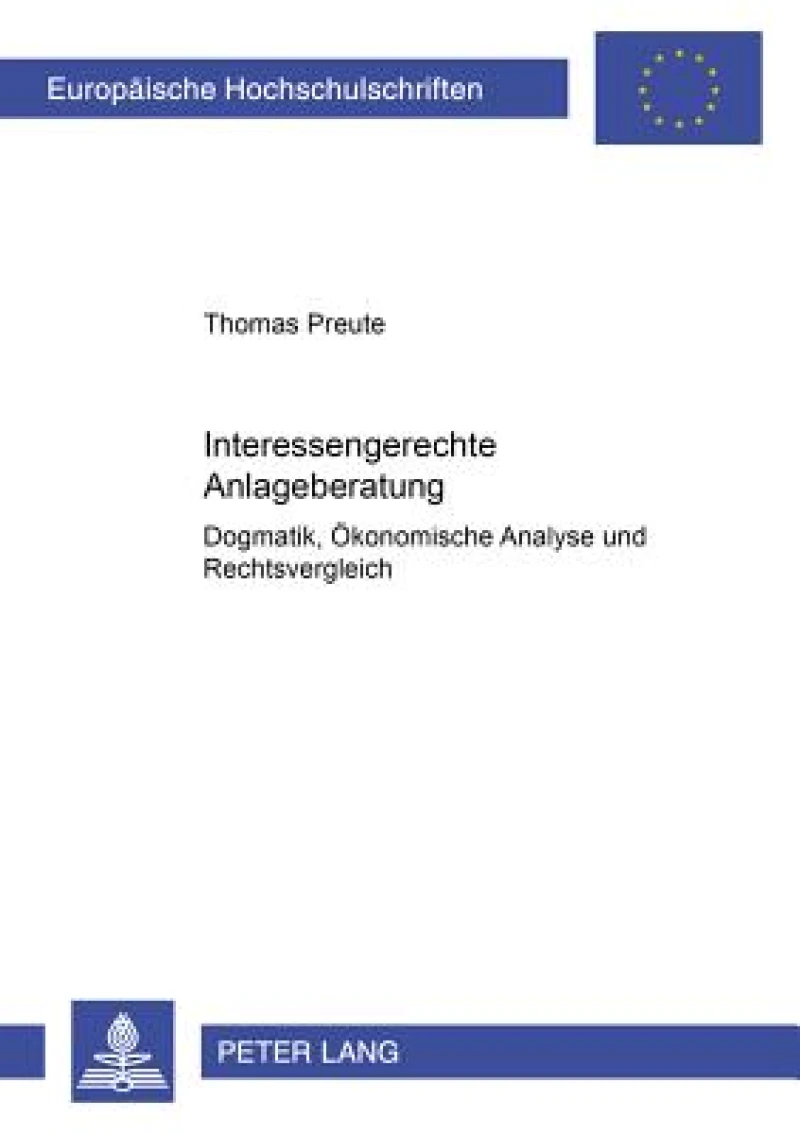Interessengerechte Anlageberatung