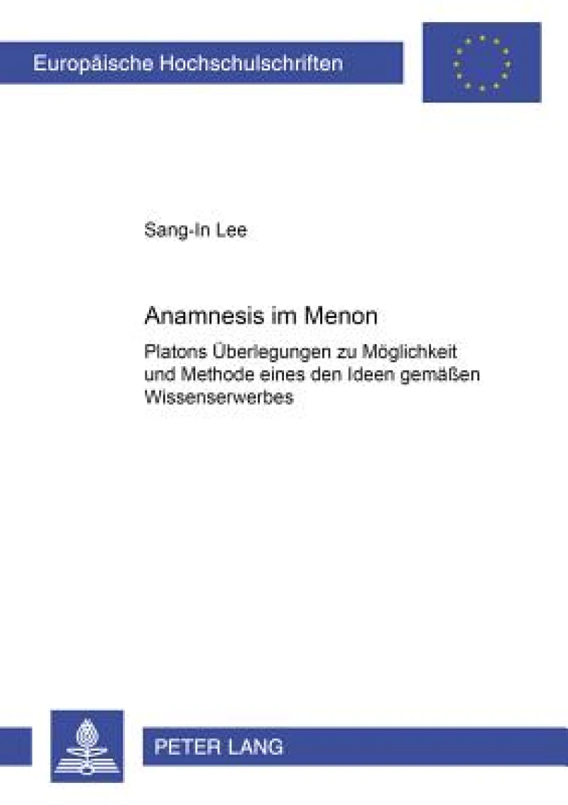Anamnesis im Menon