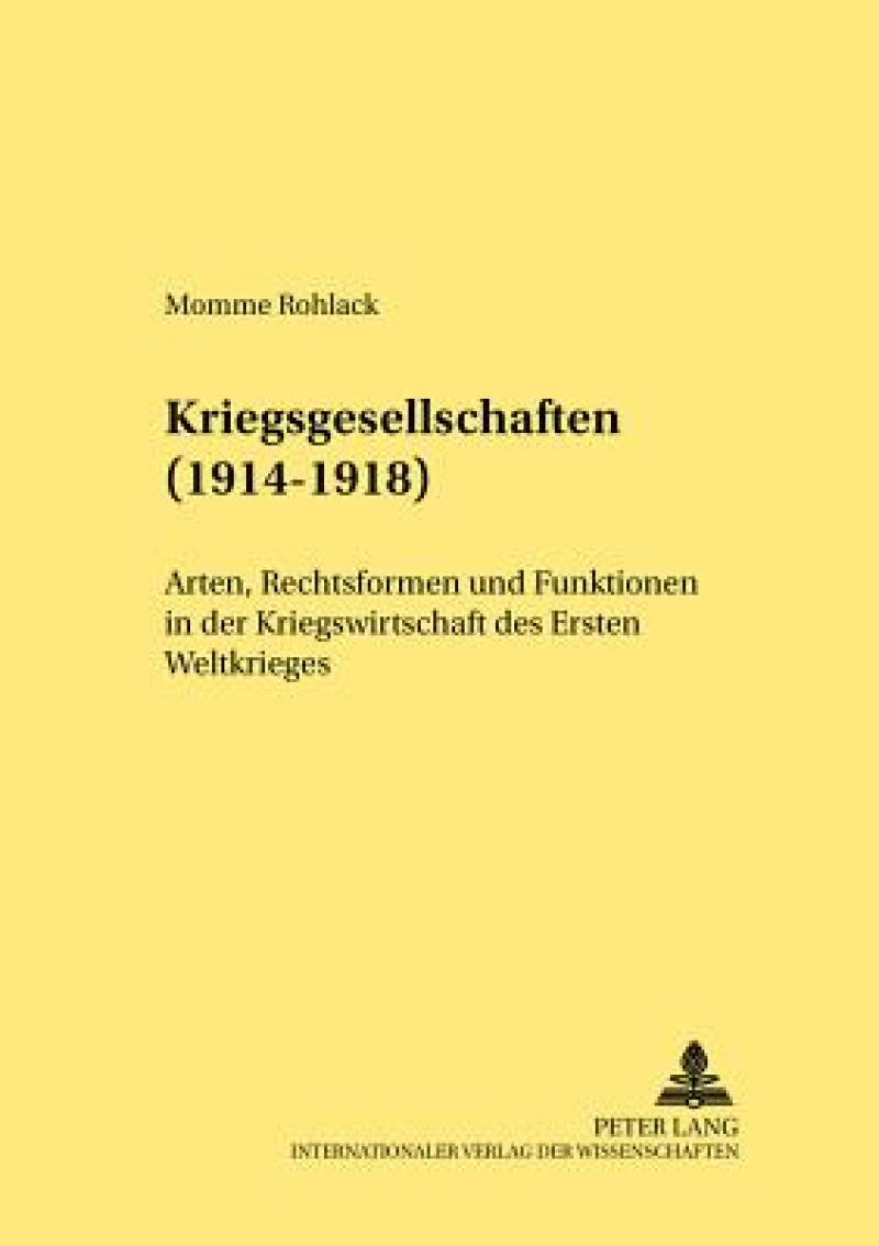 Kriegsgesellschaften (1914-1918)