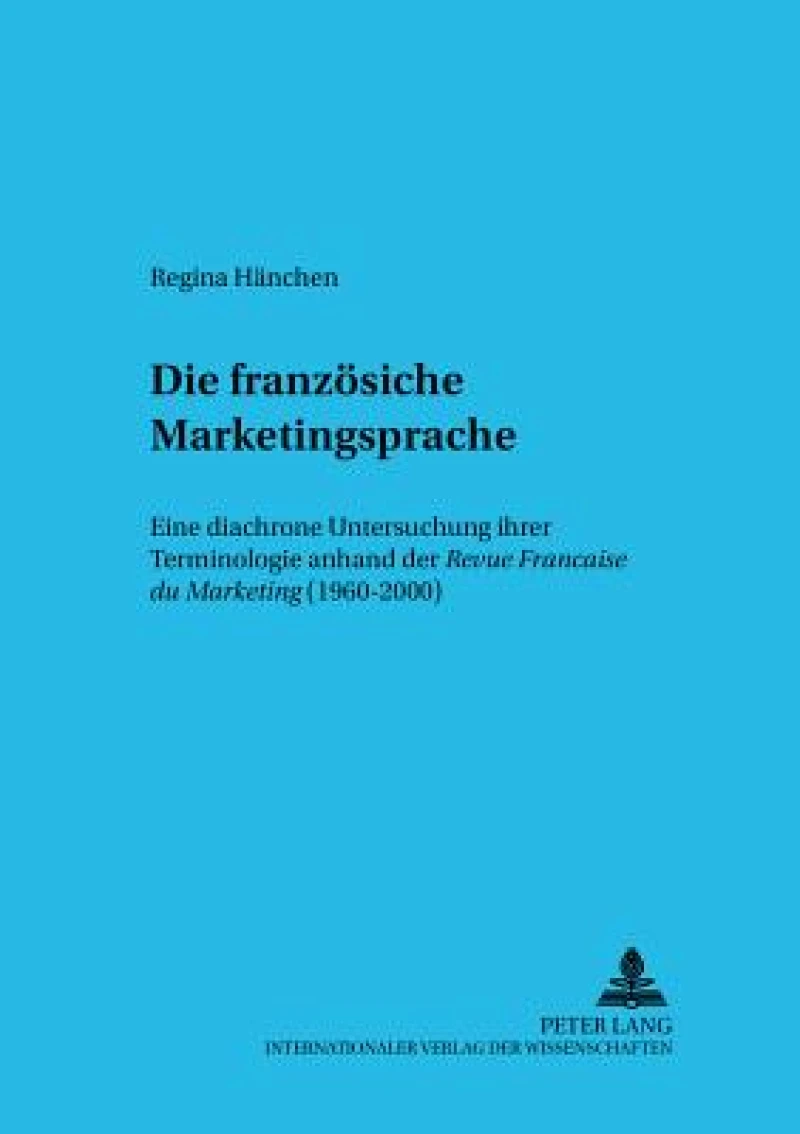 Die franzoesische Marketingsprache