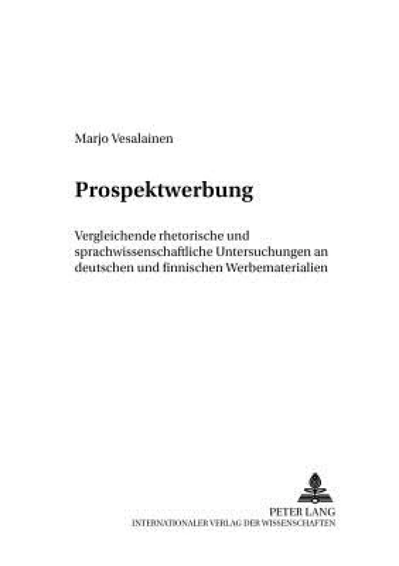 Prospektwerbung