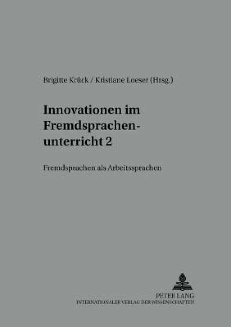 Innovationen Im Fremdsprachenunterricht 2