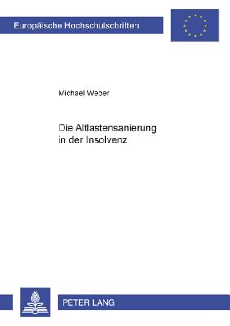 Die Altlastensanierung in Der Insolvenz