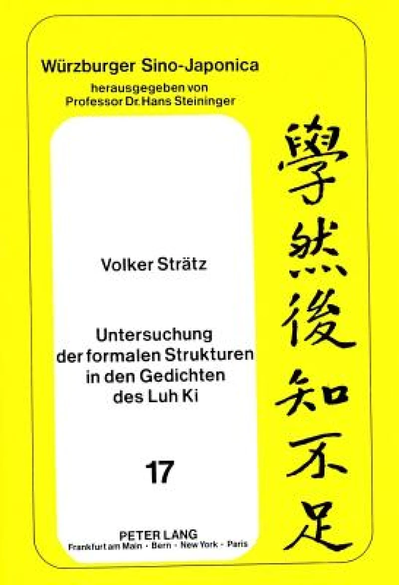Untersuchung der formalen Strukturen in den Gedichten des Luh Ki