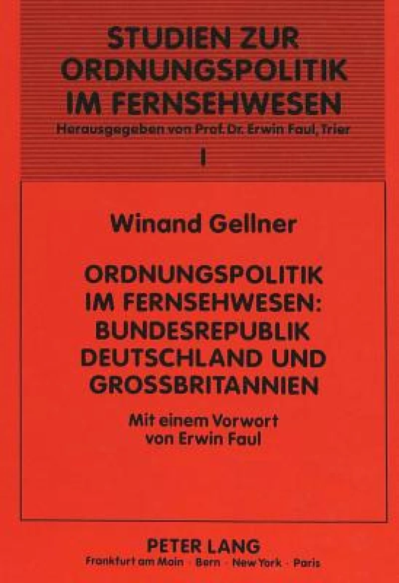 Ordnungspolitik im Fernsehwesen
