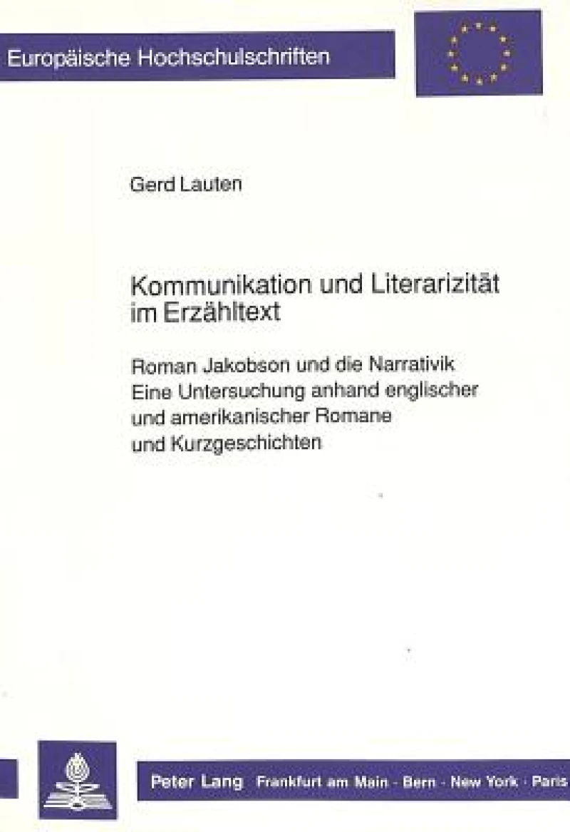 Kommunikation und Literarizitaet im Erzaehltext