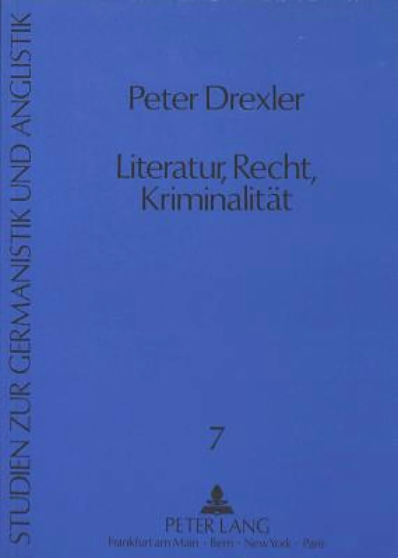 Literatur, Recht, Kriminalitaet