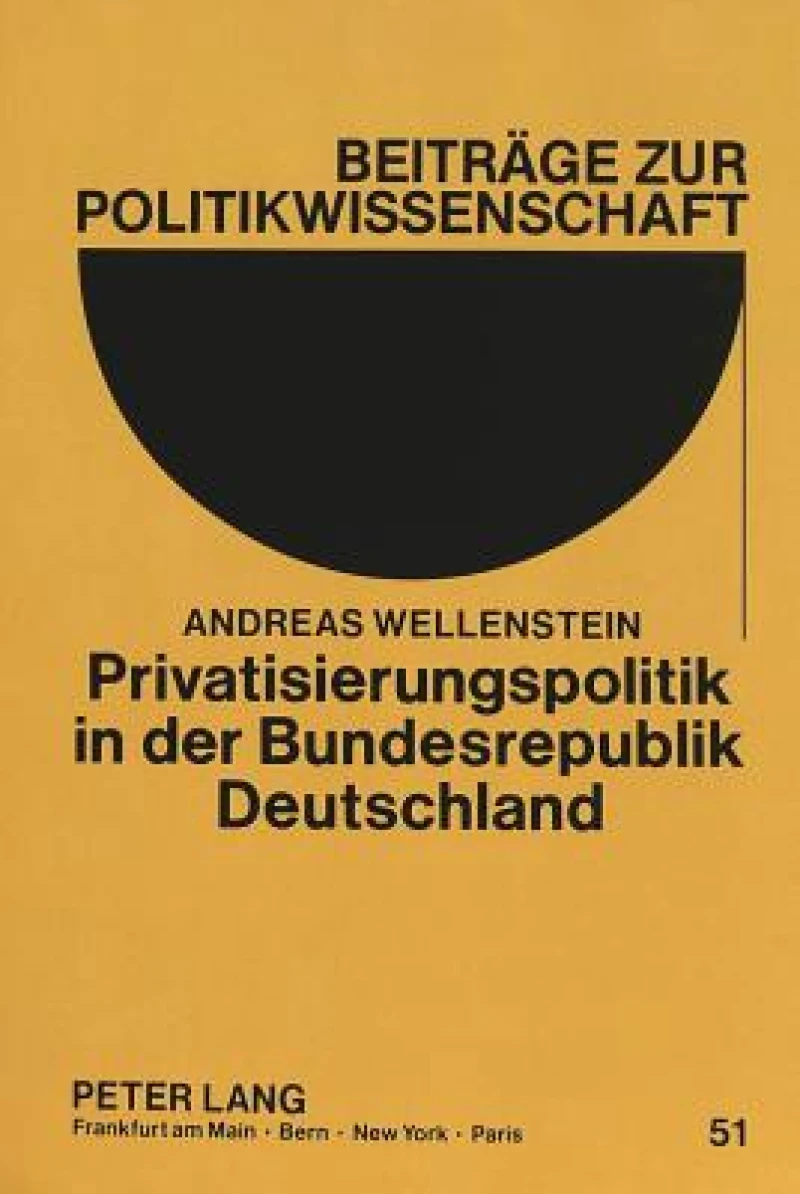 Privatisierungspolitik in Der Bundesrepublik Deutschland