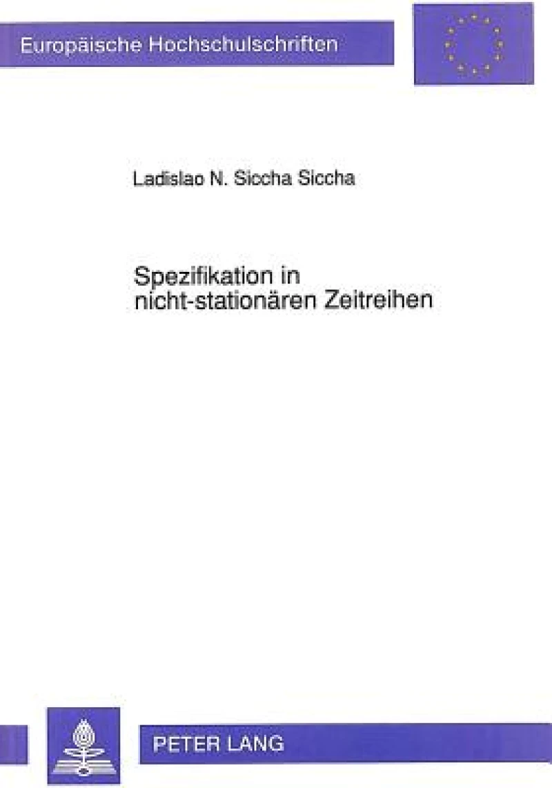 Spezifikation in nicht-stationaeren Zeitreihen