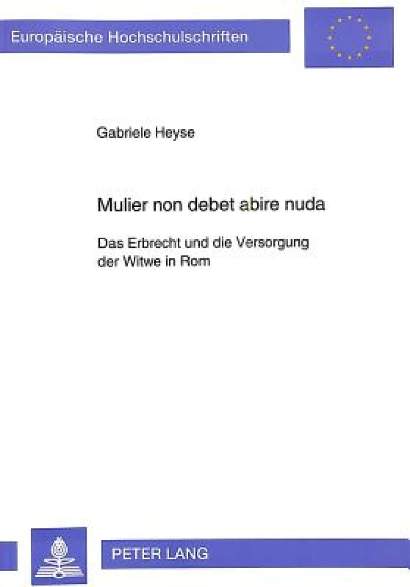 Mulier non debet abire nuda