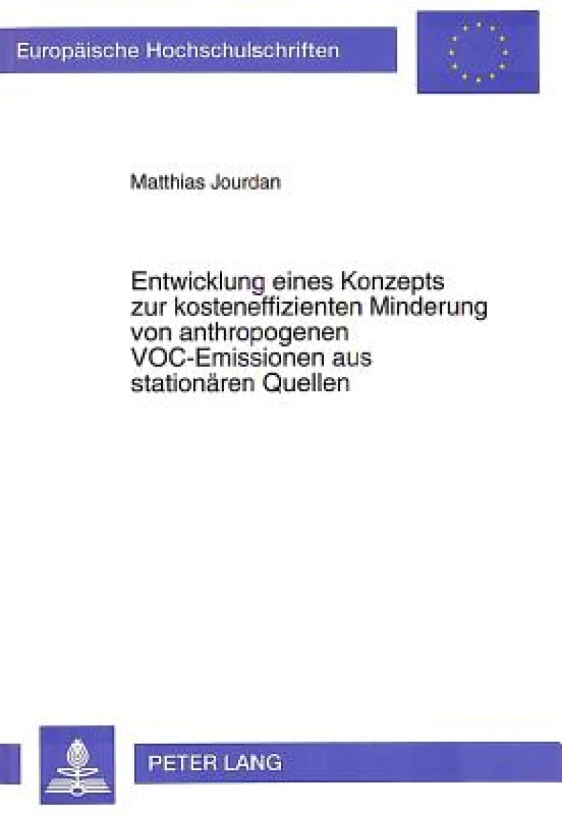 Entwicklung eines Konzepts zur kosteneffizienten Minderung von anthropogenen VOC-Emissionen aus stationaeren Quellen