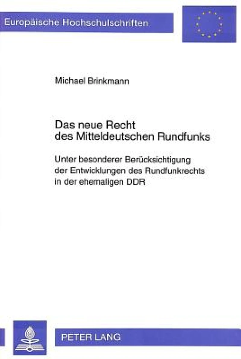 Das neue Recht des Mitteldeutschen Rundfunks
