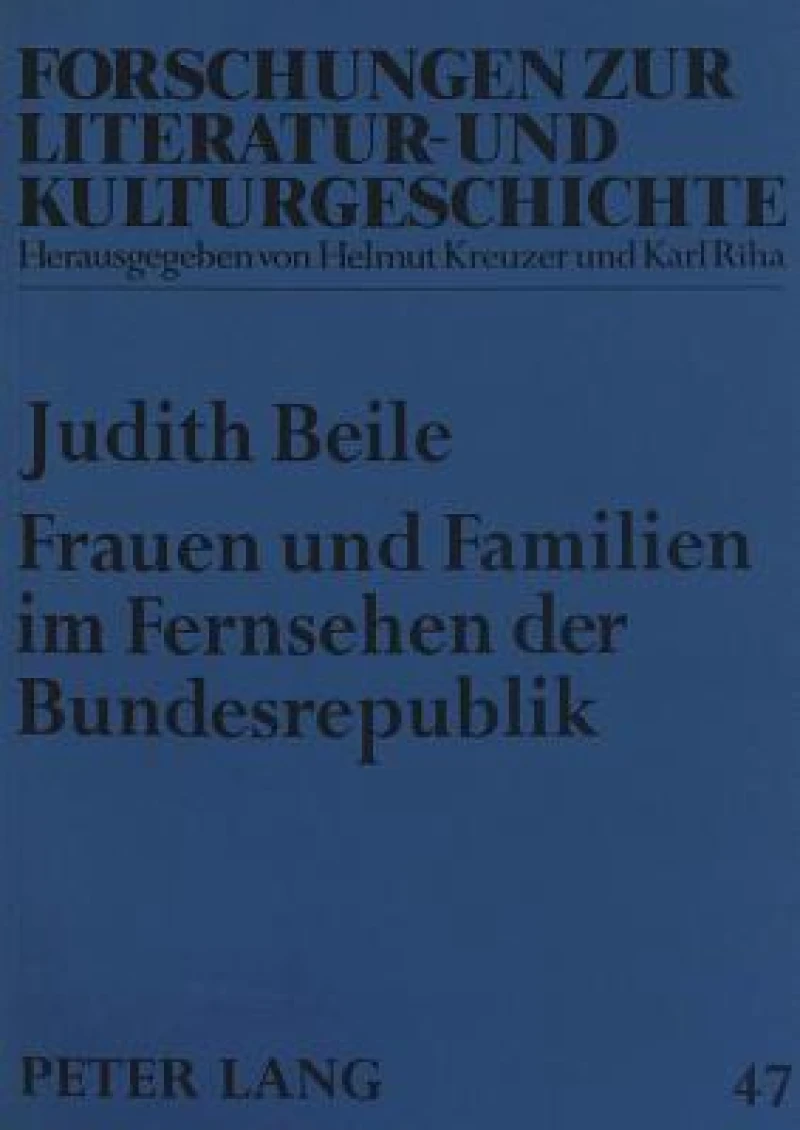 Frauen Und Familien Im Fernsehen Der Bundesrepublik
