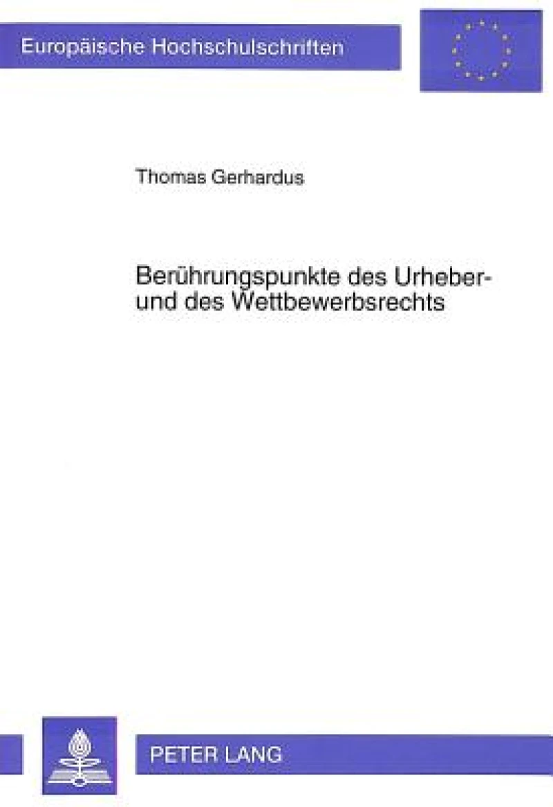 Beruehrungspunkte des Urheber- und des Wettbewerbsrechts