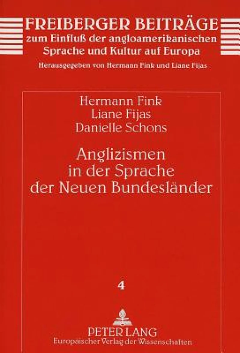 Anglizismen in der Sprache der Neuen Bundeslaender