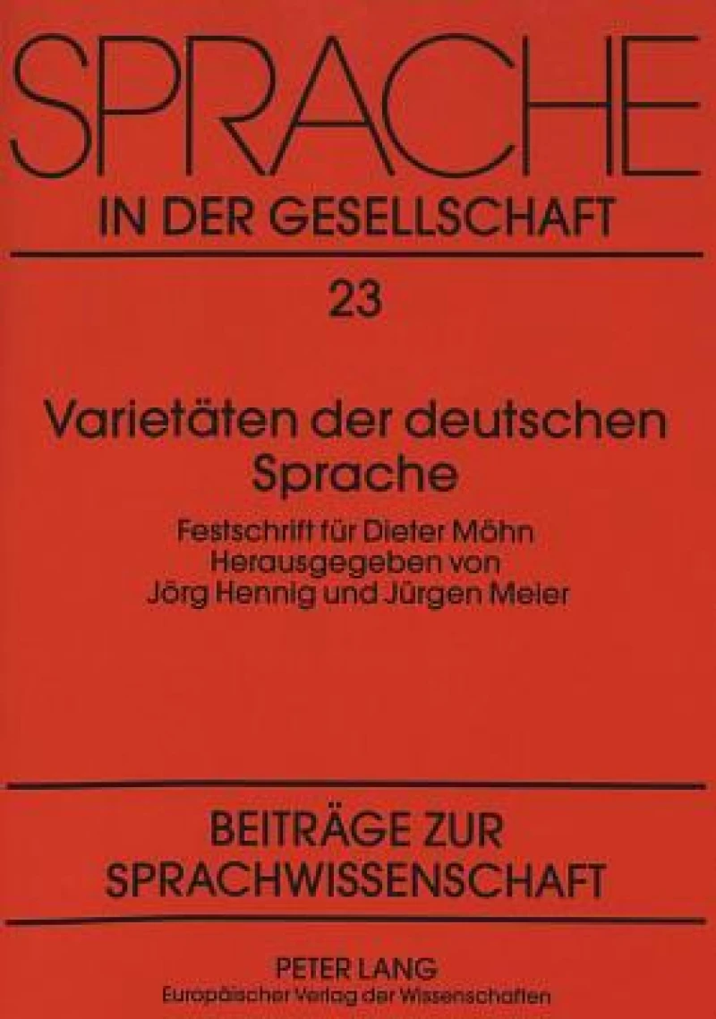 Varietaeten der deutschen Sprache