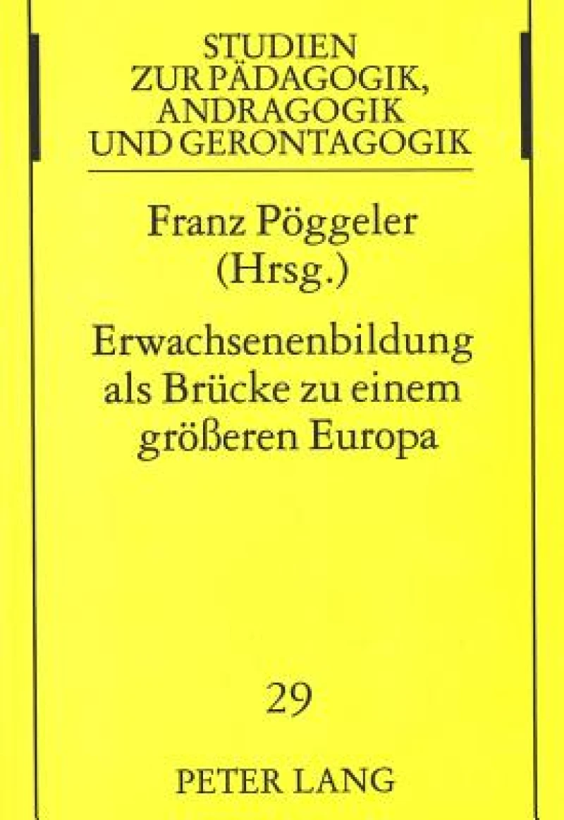 Erwachsenenbildung als Bruecke zu einem groeeren Europa