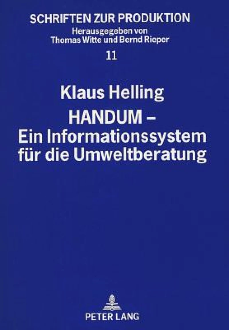 HANDUM - Ein Informationssystem fuer die Umweltberatung
