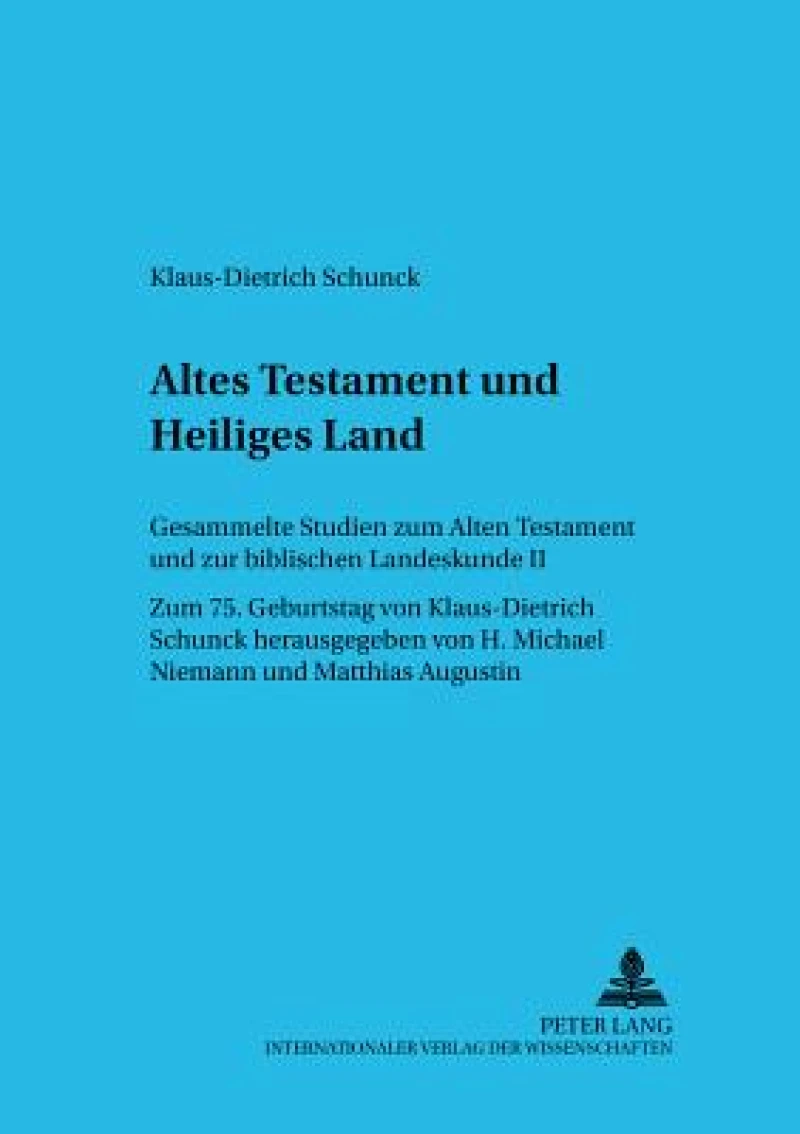 Altes Testament Und Heiliges Land