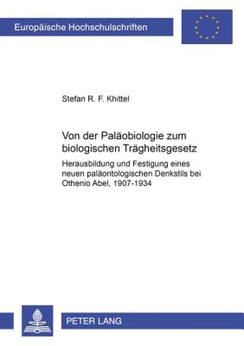 Von der Palaeobiologie zum biologischen Traegheitsgesetz