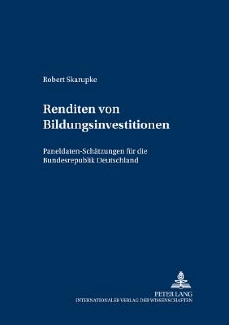Renditen Von Bildungsinvestitionen