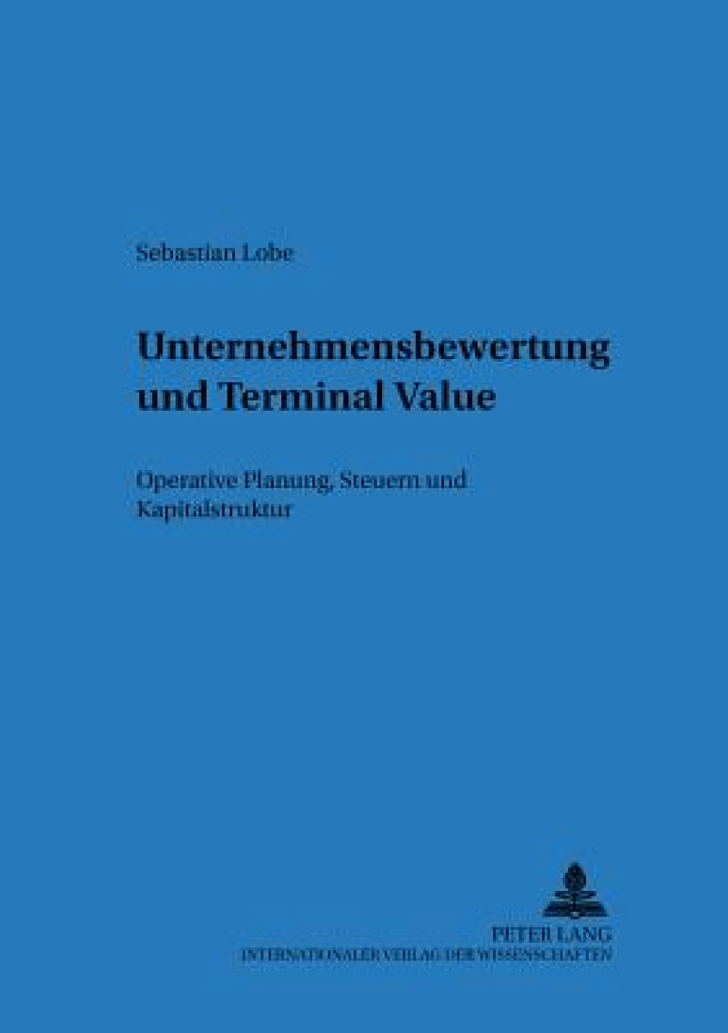 Unternehmensbewertung Und Terminal Value